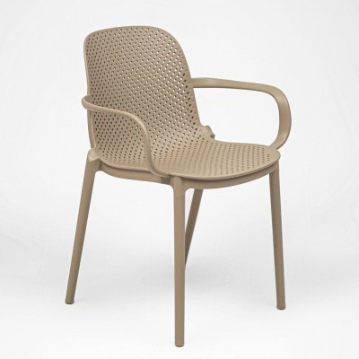 Kėdė HERO plastikinė lauko (Šviesiai ruda) Kėdė HERO plastikinė lauko (Šviesiai ruda)